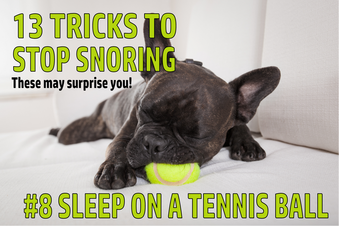 13 TRICKS TO SILENCE SNORING NATURALLY - Some of these may surprise you!