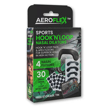 Aeroflex Hook'N'Loop Nasal Dilator Starter Pack (Includes Storage Tin)