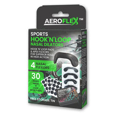 Aeroflex Hook'N'Loop Nasal Dilator Starter Pack (Includes Storage Tin)