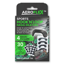 Aeroflex Hook'N'Loop Nasal Dilator Starter Pack (Includes Storage Tin)