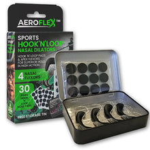 Aeroflex Hook'N'Loop Nasal Dilator Starter Pack (Includes Storage Tin)