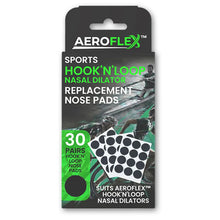 Aeroflex Hook'N'Loop Nasal Dilator Refill Pack - 30prs Nose Pads