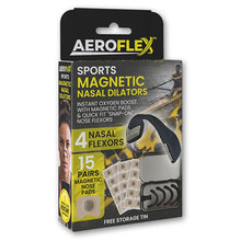 Aeroflex Sports Magnetic Nasal Dilators Starter Kit (Includes Free Storage Tin)