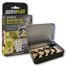 Aeroflex Sports Magnetic Nasal Dilators Starter Kit (Includes Free Storage Tin)