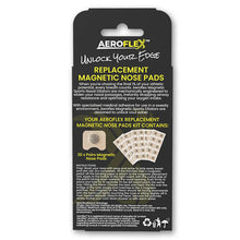 Aeroflex Sports Magnetic Nasal Dilator Refill Pack – 30 Pairs Replacement Nose Pads