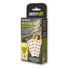 Aeroflex Sports Magnetic Nasal Dilator Refill Pack – 30 Pairs Replacement Nose Pads