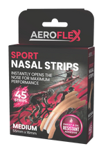 Aeroflex Sports Nasal Strips 45 Strips - Medium