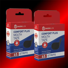 Snorblok Mouth Tape - 45 Adult Strips | For Better Nasal Breathing