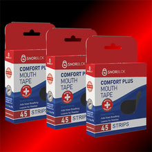 Snorblok Mouth Tape - 45 Adult Strips | For Better Nasal Breathing