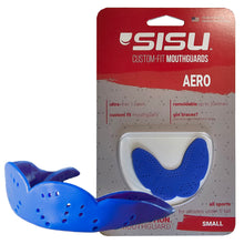 SISU Aero Small Mouthguard – Slim Fit Sports Mouthguard for Youth - Royal Blue