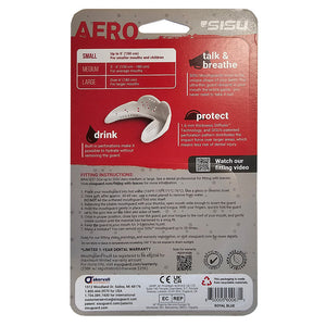 SISU Aero Small Mouthguard – Slim Fit Sports Mouthguard for Youth - Royal Blue