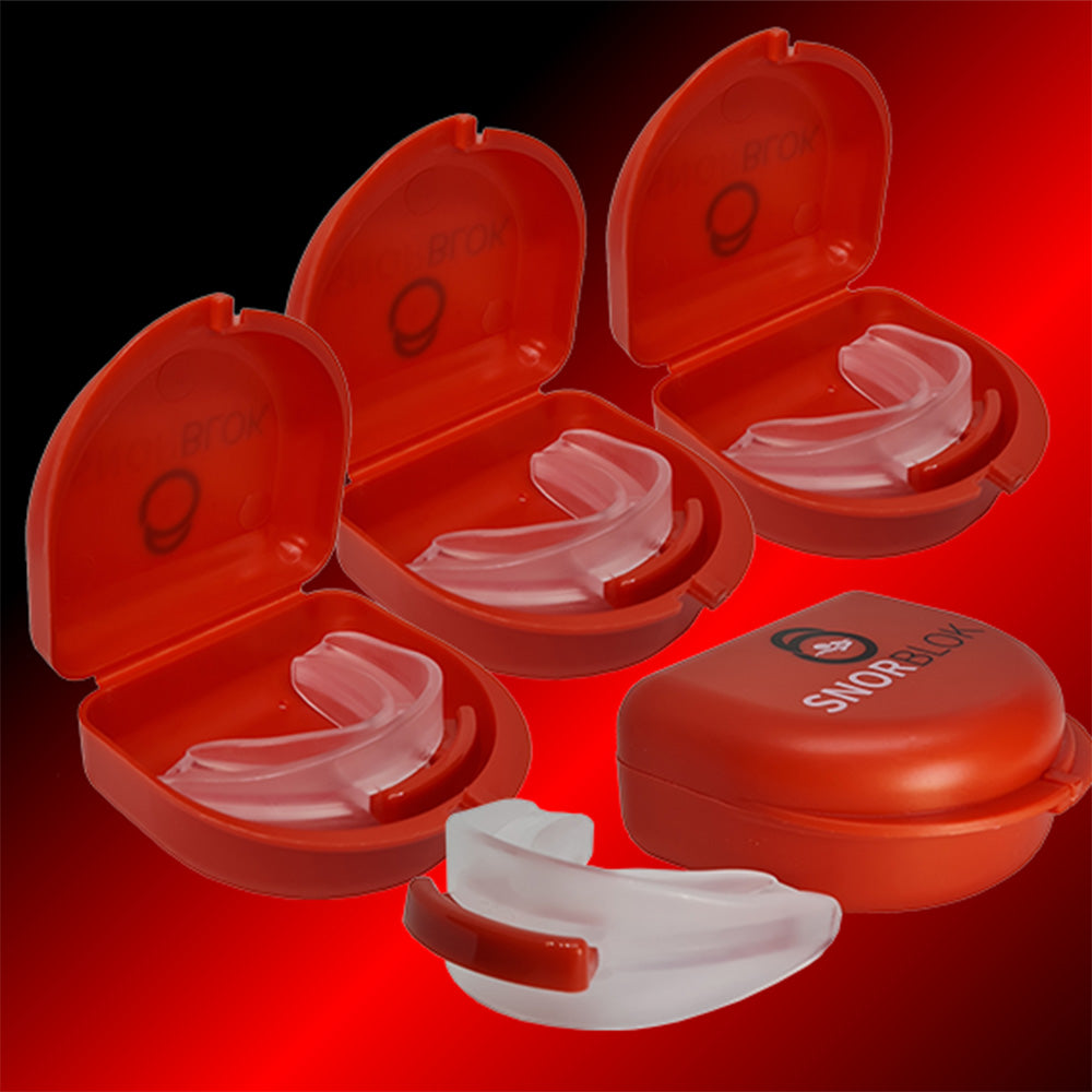 Stop Snoring Hi-Flow Mouthpiece 4 Pack