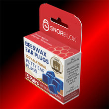 Snorblok Beeswax Earplugs (30+ Uses/Pair) 3 Pairs