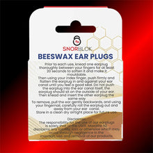 Snorblok Beeswax Earplugs (30+ Uses/Pair) 3 Pairs