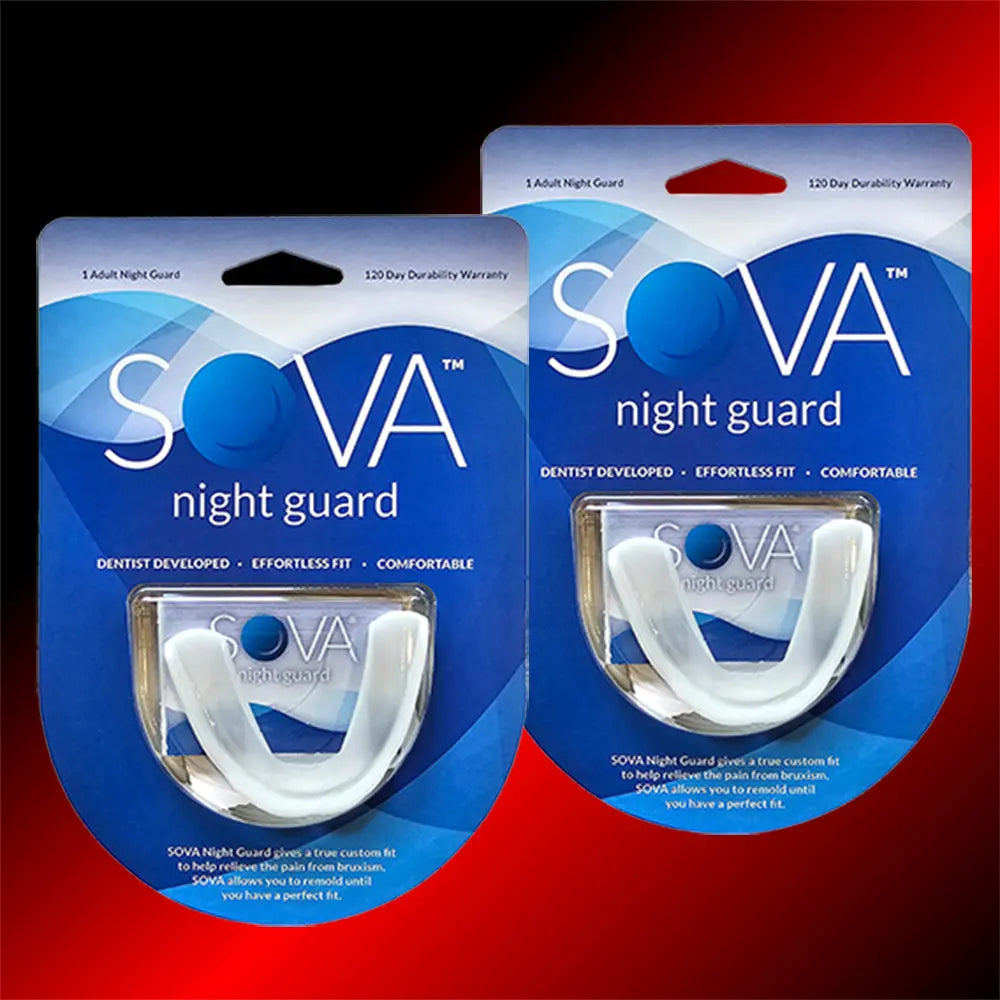 SOVA 3D Nightguard - Anti Teeth Grinding Mouthguards - 2 Pack ...