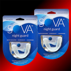 SOVA 3D Nightguard - Anti Teeth Grinding Mouthguards - 2 Pack