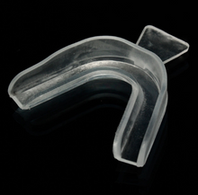 Bruxism thin mouth guard nz for treatment of bruxism symptoms and for pain relief from bruxism, tmj and teeth grinding problems. Snorblok Slim non choking anti bruxism appliance before moulding and custom fitting to teeth to help bruxism causes.