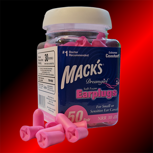Macks Dreamgirl Ear Plugs 50 Pairs