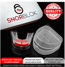 Snorblok anti snore mouth guard nz hi flow