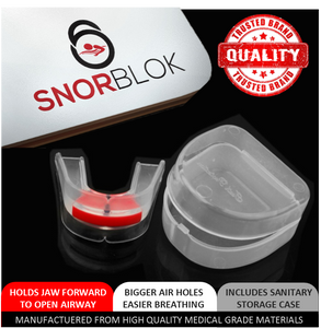 Snorblok anti snore mouth guard nz hi flow