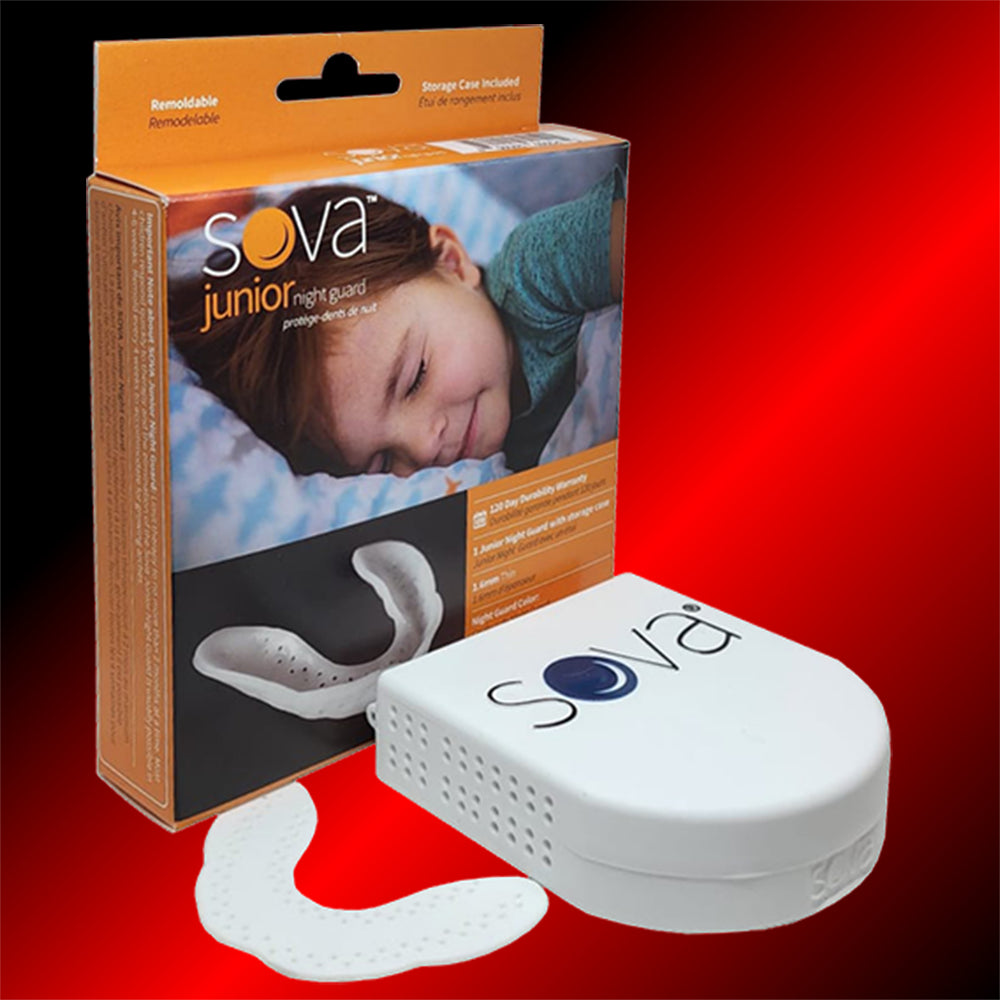 Bruxism Children's Mouthguard | SOVA Junior Teeth Grinding Nightguard + Case