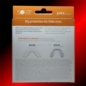 Bruxism Children's Mouthguard | SOVA Junior Teeth Grinding Nightguard + Case